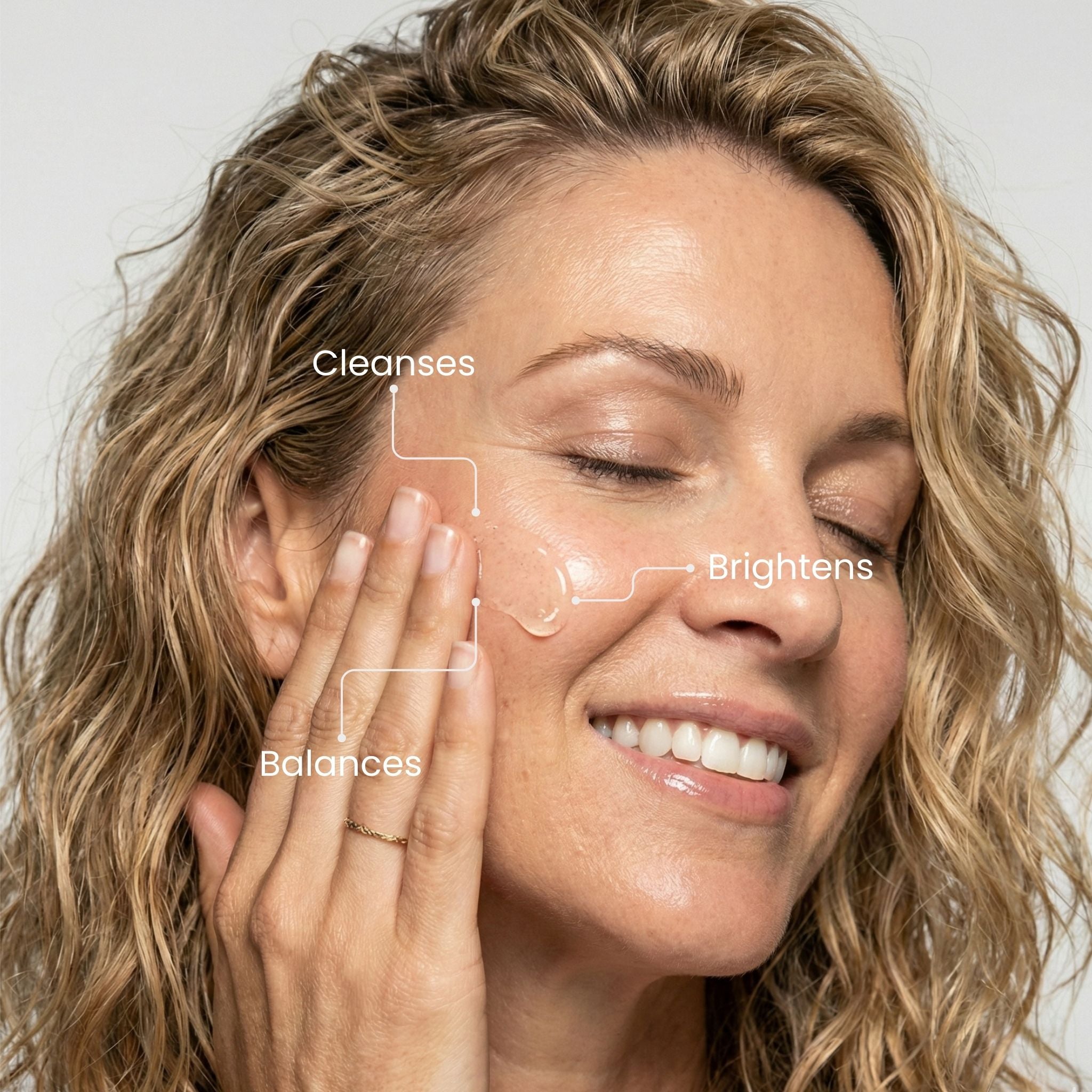 Probiotic Facial Cleanser benefits — plant-derived surfactants cleanse without stripping skin barrier