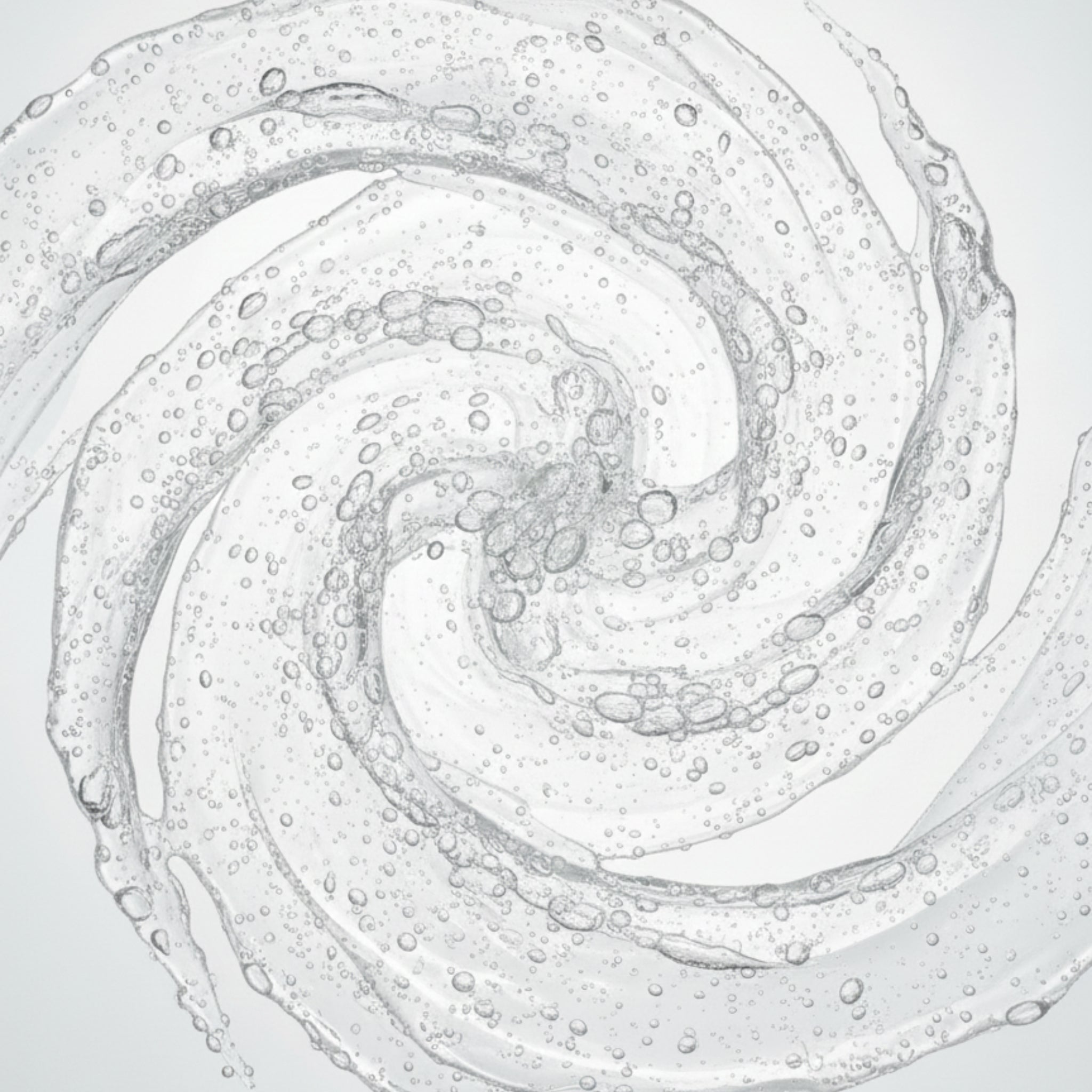 Mythos Hair Gel texture — water-based clean formula with sandalwood and frankincense scent