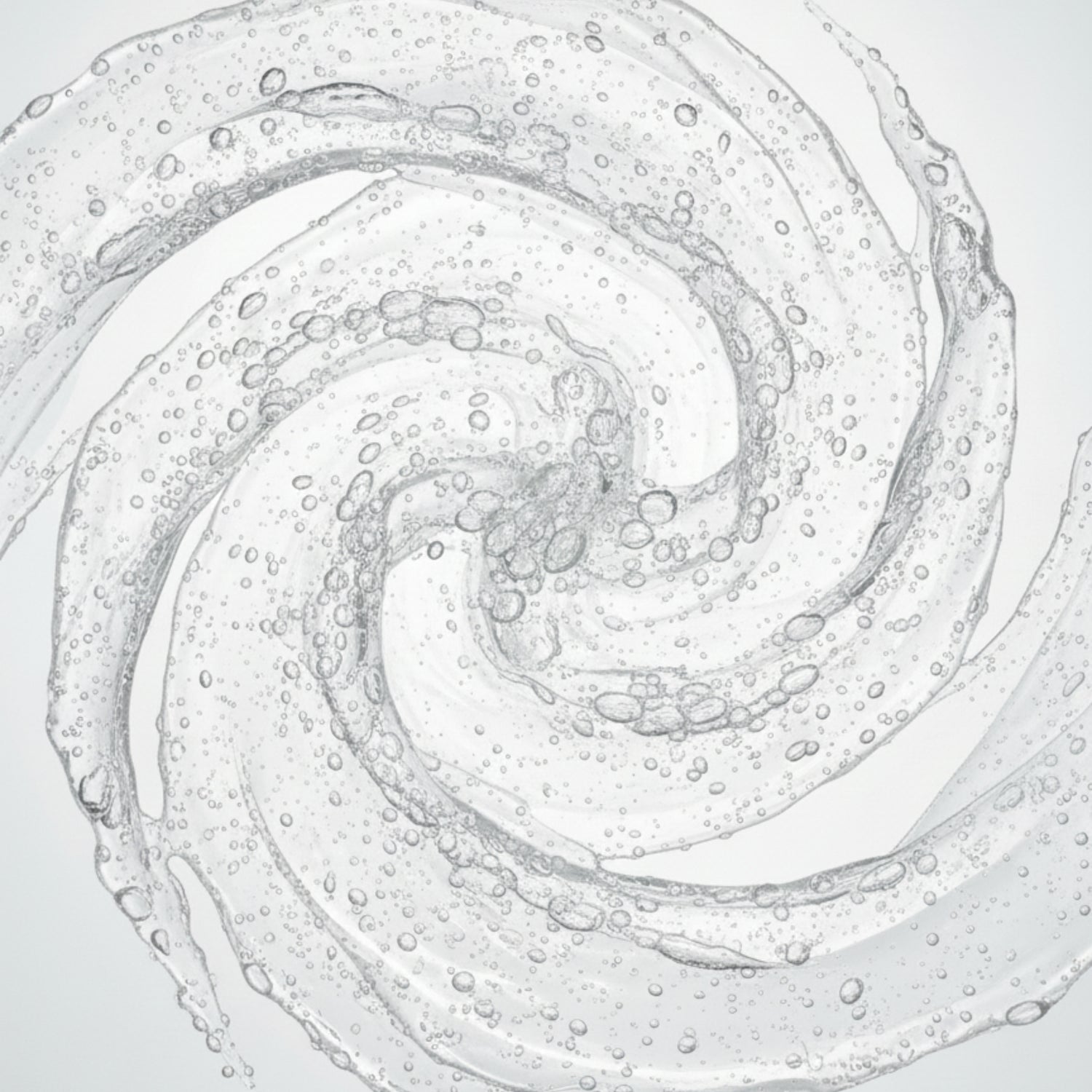 Mythos Hair Gel texture — water-based clean formula with sandalwood and frankincense scent