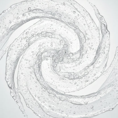 Mythos Hair Gel texture — water-based clean formula with sandalwood and frankincense scent